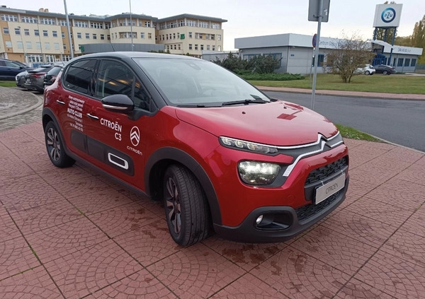 Citroen C3 cena 76000 przebieg: 3000, rok produkcji 2023 z Nowy Staw małe 56